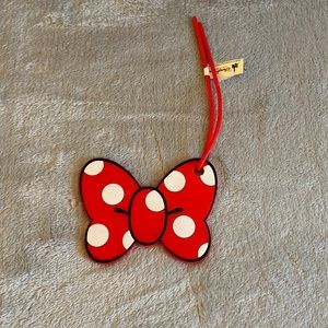 Minnie Mouse luggage tag